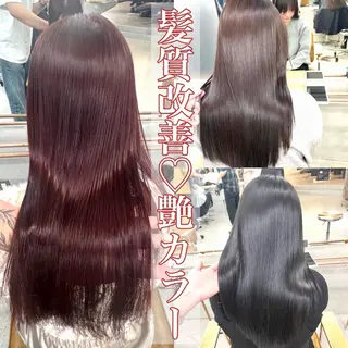 セミロング 【YUTO】確実に 髪を綺麗にするプロ。のヘアスタイル