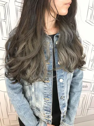 ロング レイヤー⭐️カラー ⭐️平川雅史のヘアスタイル