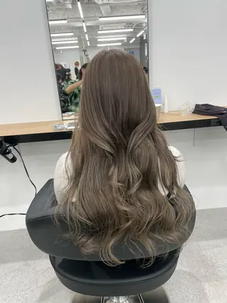 ロング 💍大人デザイン /ハイトーン♡リクトのヘアスタイル