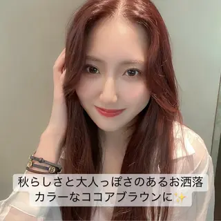 ロング カラー 普通の美容室じゃない ⁉️/若林のヘアスタイル