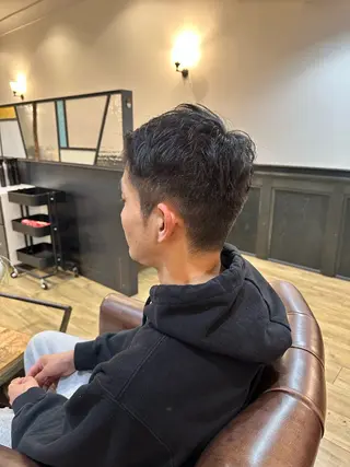 メンズ 暖色/透明感カラー /蟹江/harunaのヘアスタイル