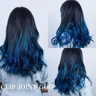 ロング カラー 今泉 周のヘアスタイル