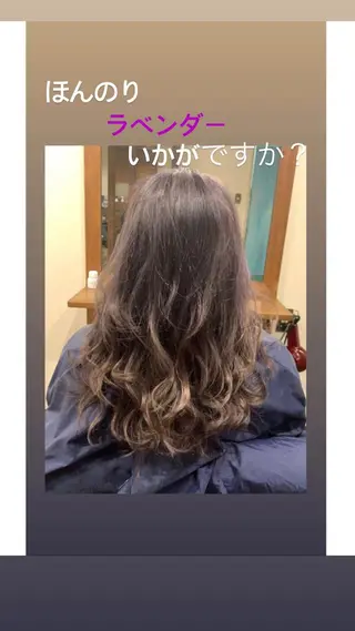 カラー LUCIA所属・透明感カラー/ブリー チ無し/瀧田恭平のヘアスタイル