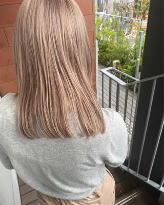 ロング ୨୧柔らかいカラー nozomi ୨୧のヘアスタイル