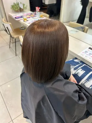 カラー 🧃暖色カラー/🪷 アレンジ/　yunaのヘアスタイル