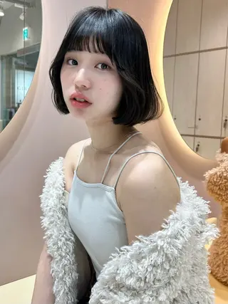 ショート 韓国顔周りヘア 🇰🇷💐石井遥のヘアスタイル