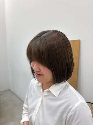 ショート カラー 0:00/japon所属・森川 希莉江のヘアスタイル