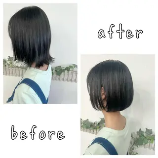 ショート キッズ 安藤 まどかのヘアスタイル