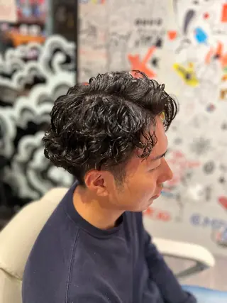 パーマ SON＆MARLEY'S BAR BER所属・江口 沙良のヘアスタイル