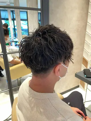 ショート パーマ メンズ メンズ専門美容師✂︎ 大庭勝己のヘアスタイル