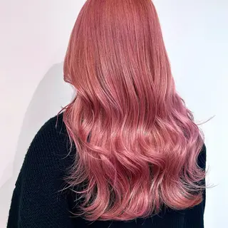 ロング 新潟/万代/レイヤー 韓国風/明間未来のヘアスタイル