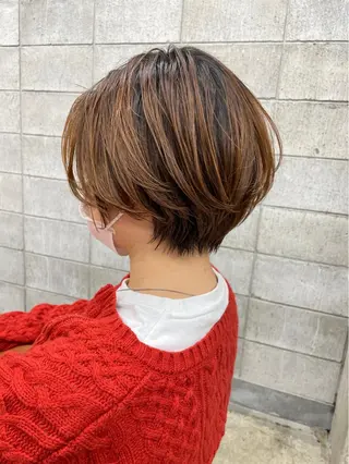 ショート kento レイヤーカットのヘアスタイル