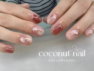 ネイル 神田 ココナッツのネイルデザイン