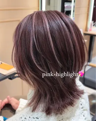 ミディアム カラー 🌷韓国風艶カラー Miku🌷のヘアスタイル
