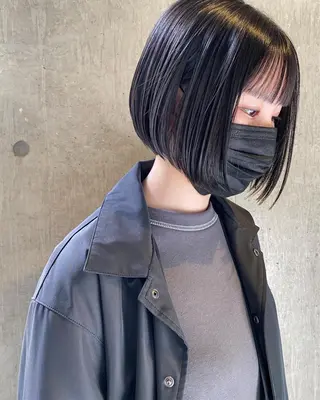 ショート hemm,hemm.所属・ショート・ボブ MIKUのヘアスタイル