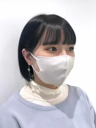 ショート 韓国ヘア 🇰🇷 RUKA 🩵🤍のヘアスタイル