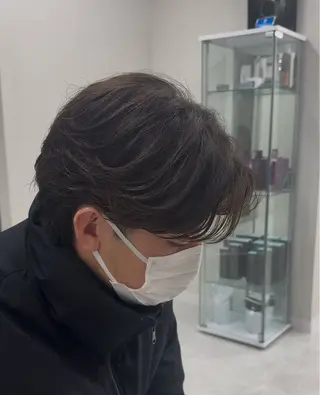 パーマ メンズ ニュアンス/フェザー /ウルフ/伶馬のヘアスタイル