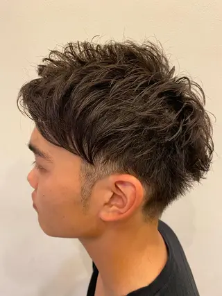 メンズ サロンド・かわの所属・岡野 咲絢【さあや】のヘアスタイル