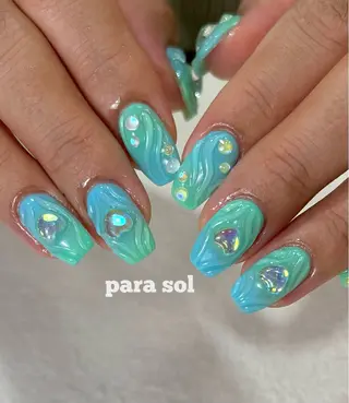 ネイル para ☀︎ sol by BECK所属・Para Sol nail　Maoのネイルデザイン