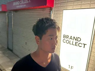 ショート メンズ 縮毛•ハイトーン Runaのヘアスタイル