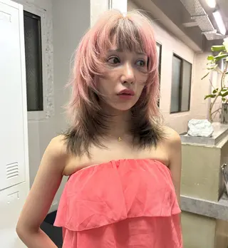 セミロング ロングレイヤー Niina🩰のヘアスタイル