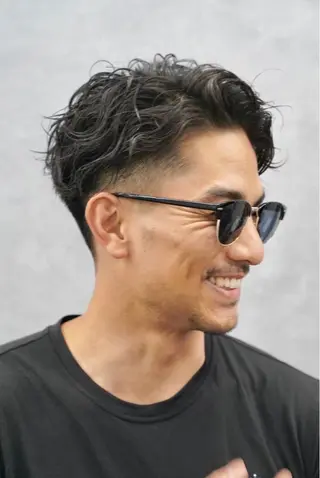 ショート CHROM TOKYO the  Barber 新宿店所属・⚡️メンズ専門⚡️ 畠山　敦匡のヘアスタイル