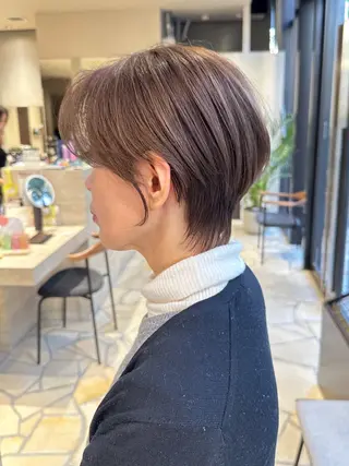 ショート GIEN 西宮ガーデンズプラス所属・中尾 碧斗のヘアスタイル