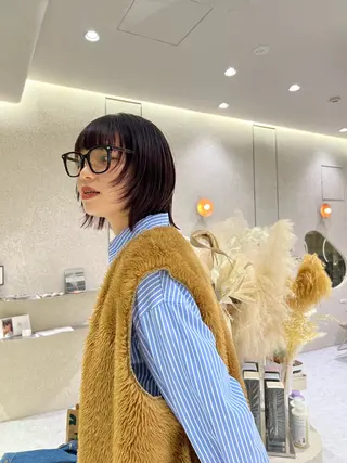 ミディアム mei 🌔 ショート・ボブカットのヘアスタイル