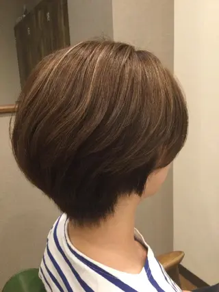 ショート 【gene 高円寺】 成沢　仁臣のヘアスタイル