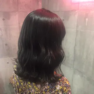 ミディアム カラー SOY-KUFU高田馬場所属・似合わせ💓艶髪💓 暖色💗加藤あゆみのヘアスタイル
