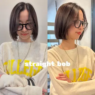 ショート 似合わせボブカット/ 髪質改善/細川実知香のヘアスタイル