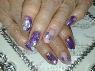 ネイル エステとネイル ローズコンフォートのネイルデザイン