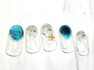 ネイル ネイルPetit Ribbonのネイルデザイン