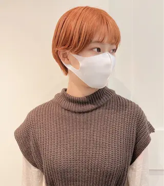 ショート カラー 🎀可愛くします💗 空きあり✨のヘアスタイル