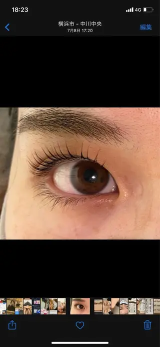 マツエク・マツパ eyelash  salon 〜時雨　sigure〜所属・asuka ☆のマツエク・マツパデザイン