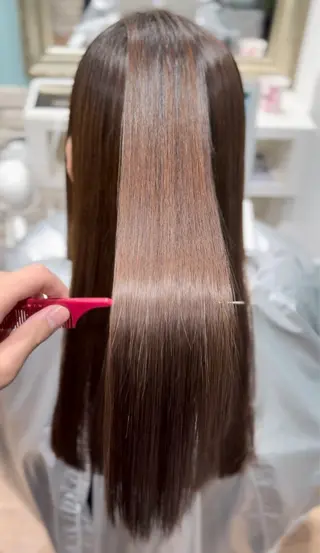 ロング パーマ Ruset所属・ハイトーン/ボブ特化 /美髪矯正/SOMAのヘアスタイル