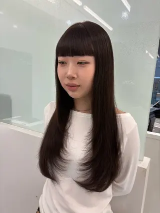 ロング カラー haruka /カットモデル募集のヘアスタイル