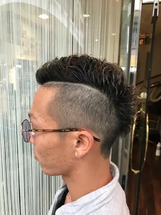 ショート メンズ Parfait 山本のヘアスタイル