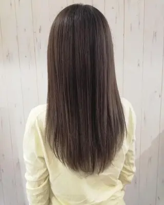 ロング カラー 西川 敏夫のヘアスタイル