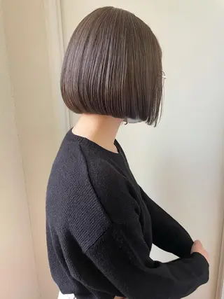 ショート カラー 江上拓郎/ショート /酸性ストレートのヘアスタイル