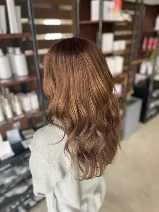 ロング OGAWA NOAのヘアスタイル