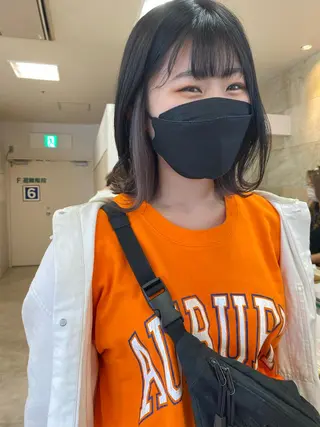 ミディアム カラー レイヤー/ウルフ🤎 mayo.のヘアスタイル