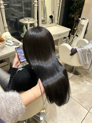 ロング カラー レイヤーカット 🪡ｷﾀﾊﾗ　ｶﾅのヘアスタイル