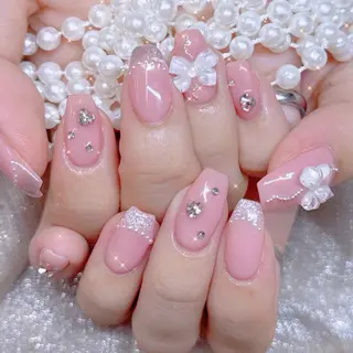 ネイル 🦋チップ長さだし 専門店🦋のネイルデザイン