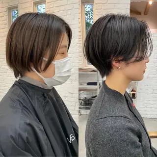 ショート 飽きさせないヘア デザイン keitaのヘアスタイル
