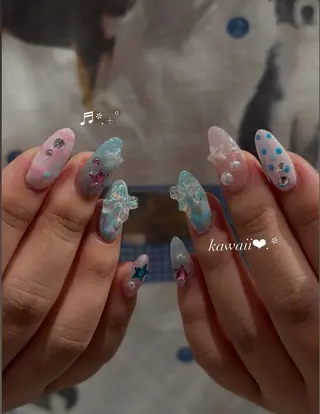 ネイル cocoro💗マツ エク/ネイル/八王子のネイルデザイン