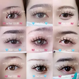 マツエク・マツパ joieange Eye🦋のマツエク・マツパデザイン