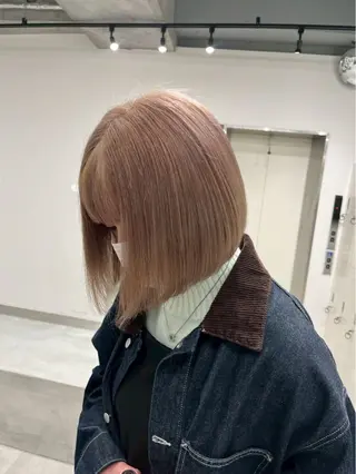 ミディアム 🌈ワンカラー✨ にいなのヘアスタイル