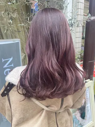 ロング カラー 宮内 真乃のヘアスタイル