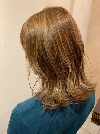 セミロング カラー 水戸内原🐜 メンズ郡司裕紀のヘアスタイル